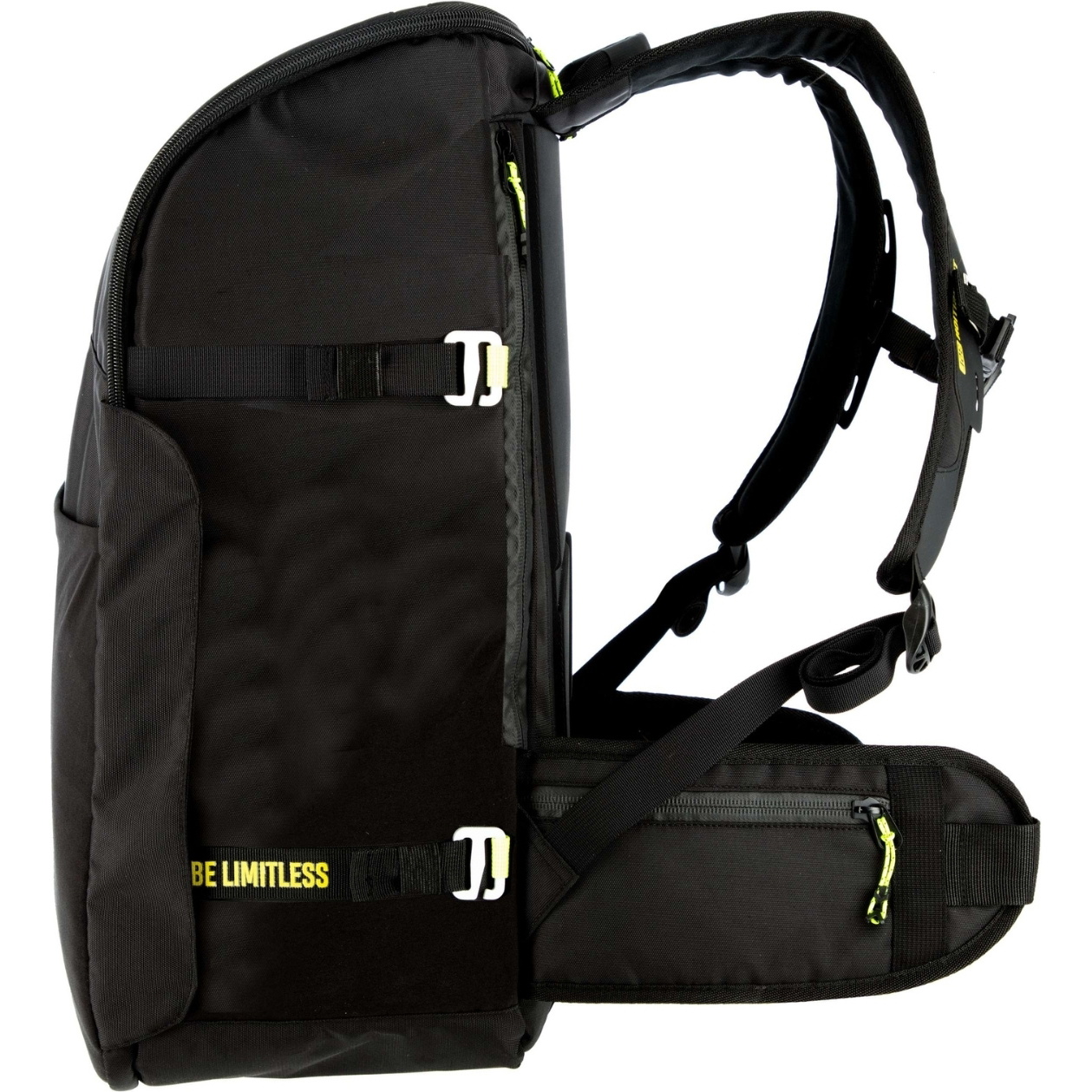 2025 Aquasphere 35L Transistion Backpack BA2000171 - Black / Bright Yellow